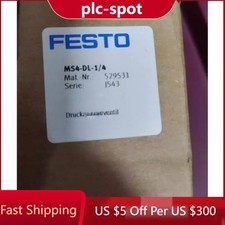 New MS4-DL-1/4 Festo 529531 Fast Shipping Soft start valve