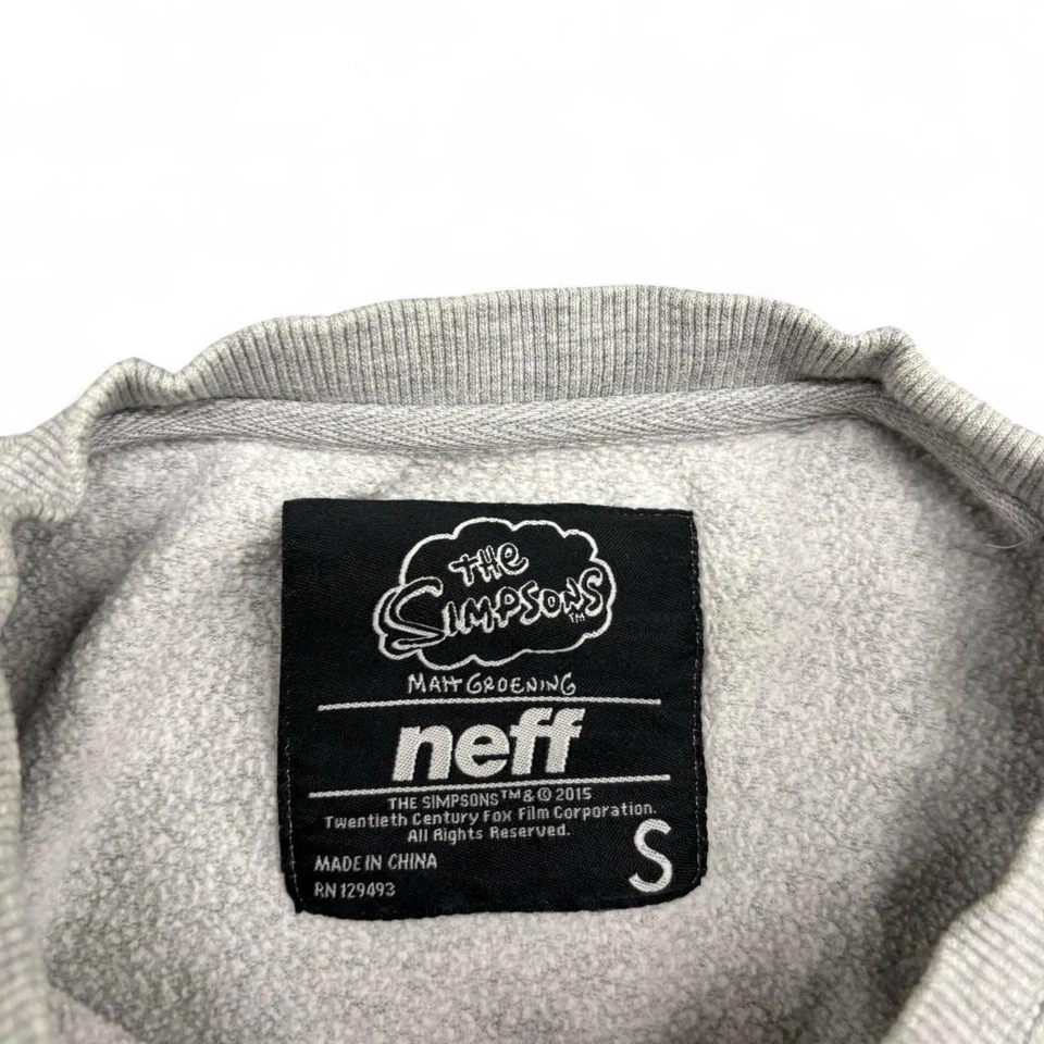 The Simpson Unruly Neff Sudadera Cuello Redondo Talla Pequeña  Foto 2 de 4