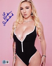 Hot Sexy Kendra Sunderland Signed 8x10 Photo Adult Star Authentic Auto Beckett