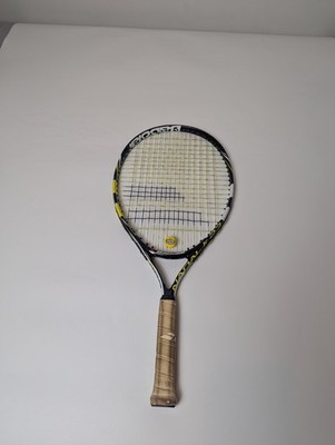Babolat Nadal Jr 23 Junior Tennisschläger Racquet gelb schwarz gebraucht 
