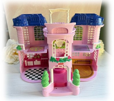 Baby pink house まとめ売り　サイズs〜l 昭和レトロ　13着 2001 Fisher Price Loving Family Sweet Streets Pink Townhouse