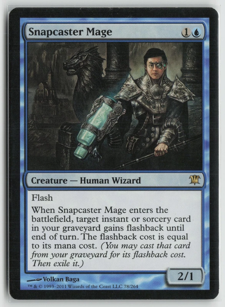 Snapcaster Mage Magic: The Gathering Individual Trading Card Games