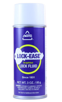 Automotive Solutions Lock-Ease Graphite Lock Lubricant   3oz Aerosol, Prevent...