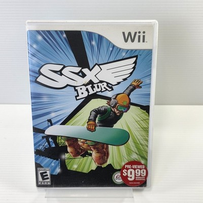 SSX Blur Nintendo Wii 2007 CIB Tested Works EA Sports Former Rental