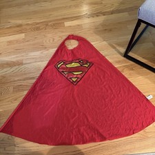 Superman Cape from Six Flags One Size - 33" Long - Red