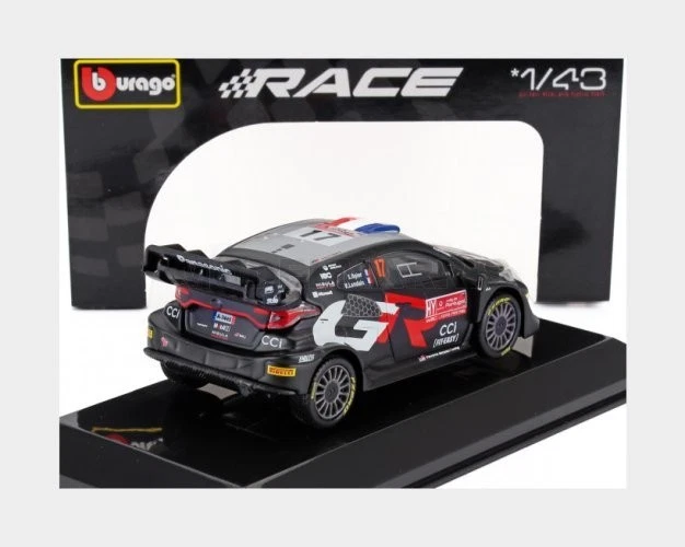 BURAGO 18-38323 TOYOTA - YARIS GR RALLY1 HYBRID TEAM TOYOTA GAZOO RACING WRT (ni - Immagine 2 di 2