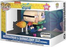 Funko POP Rides Deluxe: Spongebob Squarepants - Mermaid Man & Barnacle Boy... 
