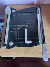 Office Paper Rotary Trimmer A4 Document Photo Guillotine Changeable Blades