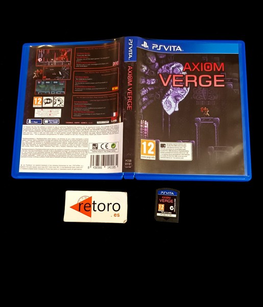 AXIOM VERGE Sony ps vita PSVita Pal España PSV No Manual