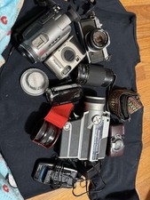 Vintage Camera Lot with Accessories