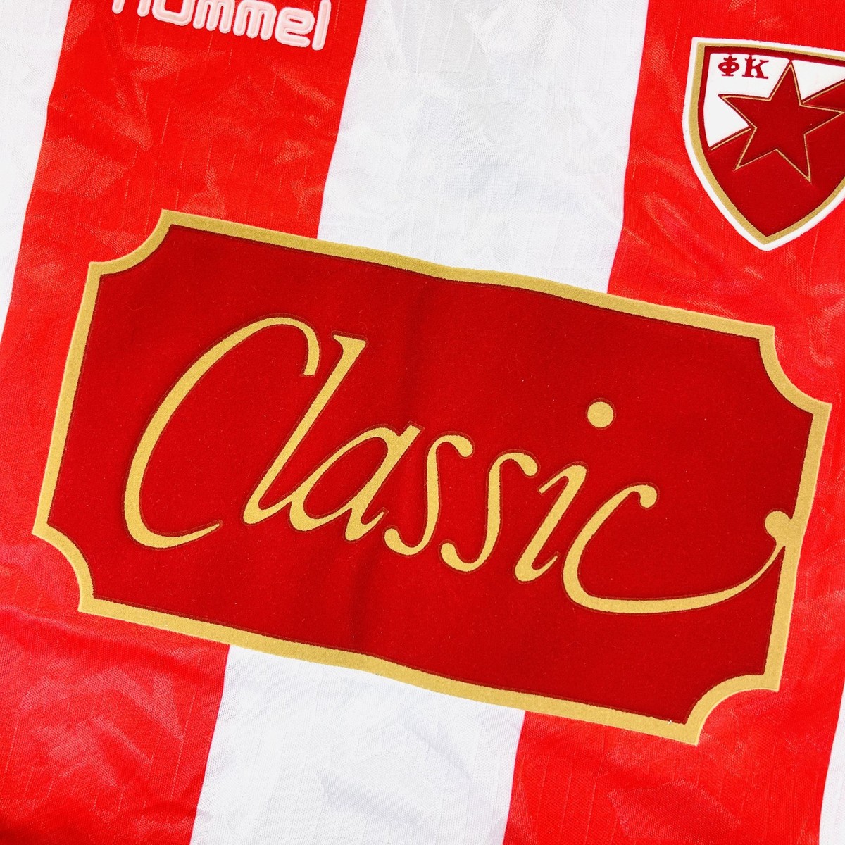 Red Star Belgrade Crvena Zvezda Home Football Shirt Jersey 1992