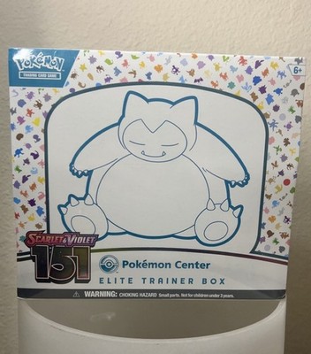 Pokemon Center Elite Trainer Box 151 Pokémon TCG