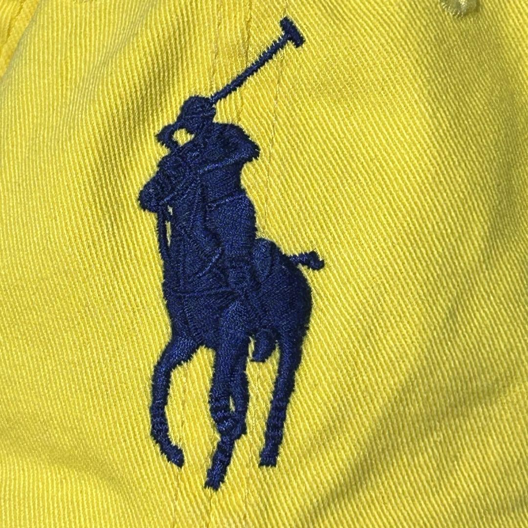 POLO Ralph Lauren Big Pony Cap misura 62 cm giallo