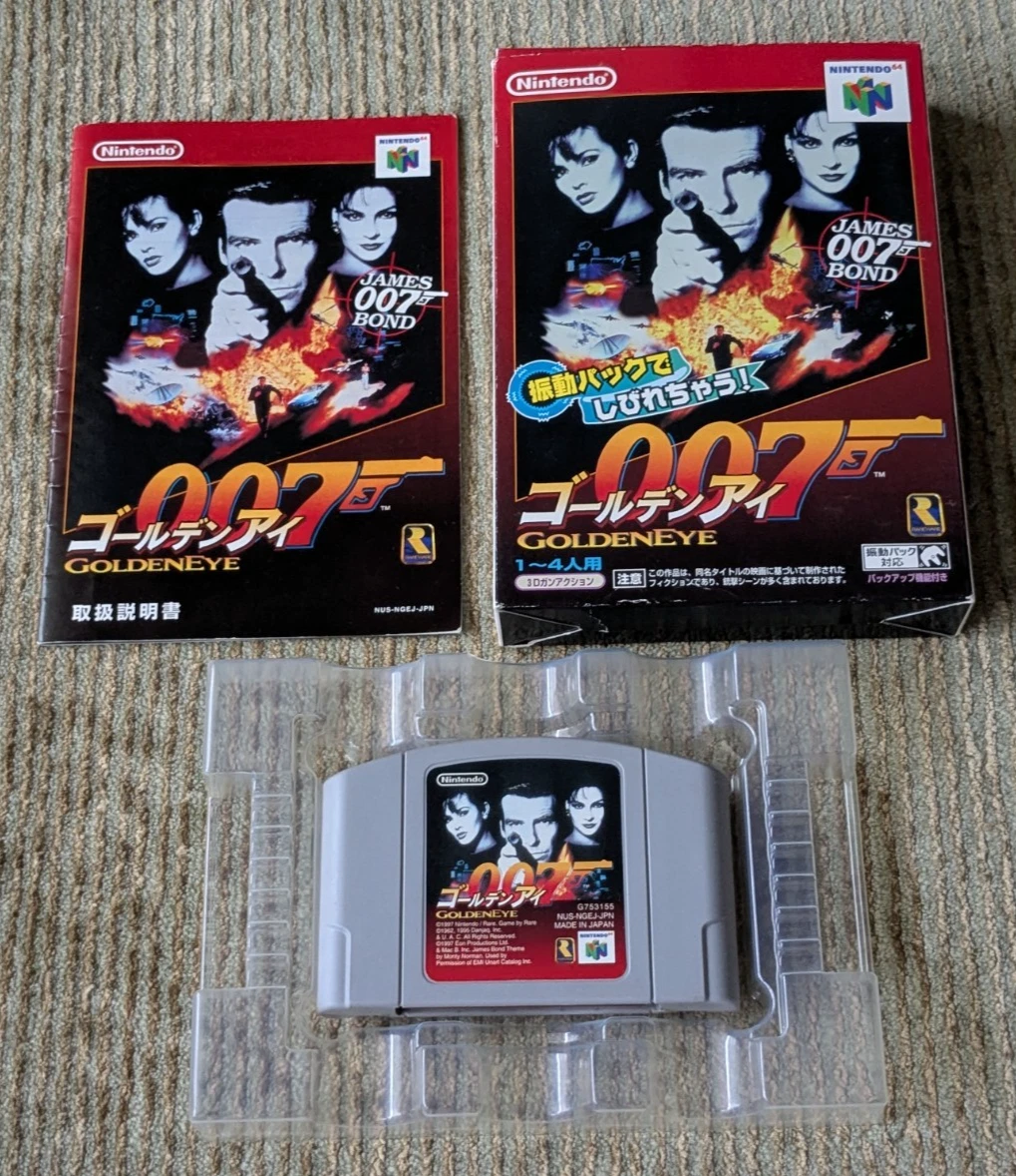 GoldenEye 007 NTSC-J Japan Video Games for sale | eBay