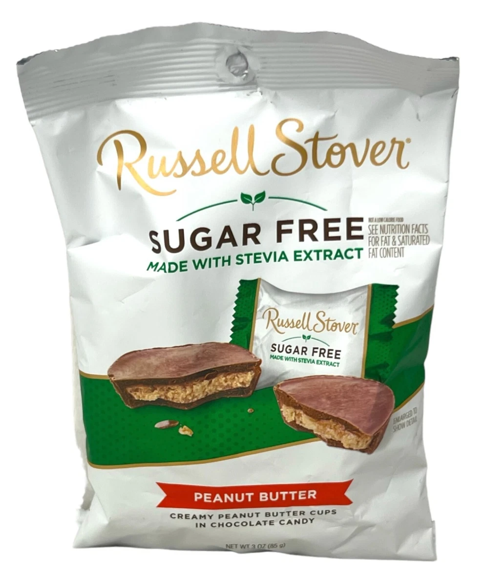 RUSSELL STOVER Sugar Free Pecan Delight Chocolate Candy, 10 Bag