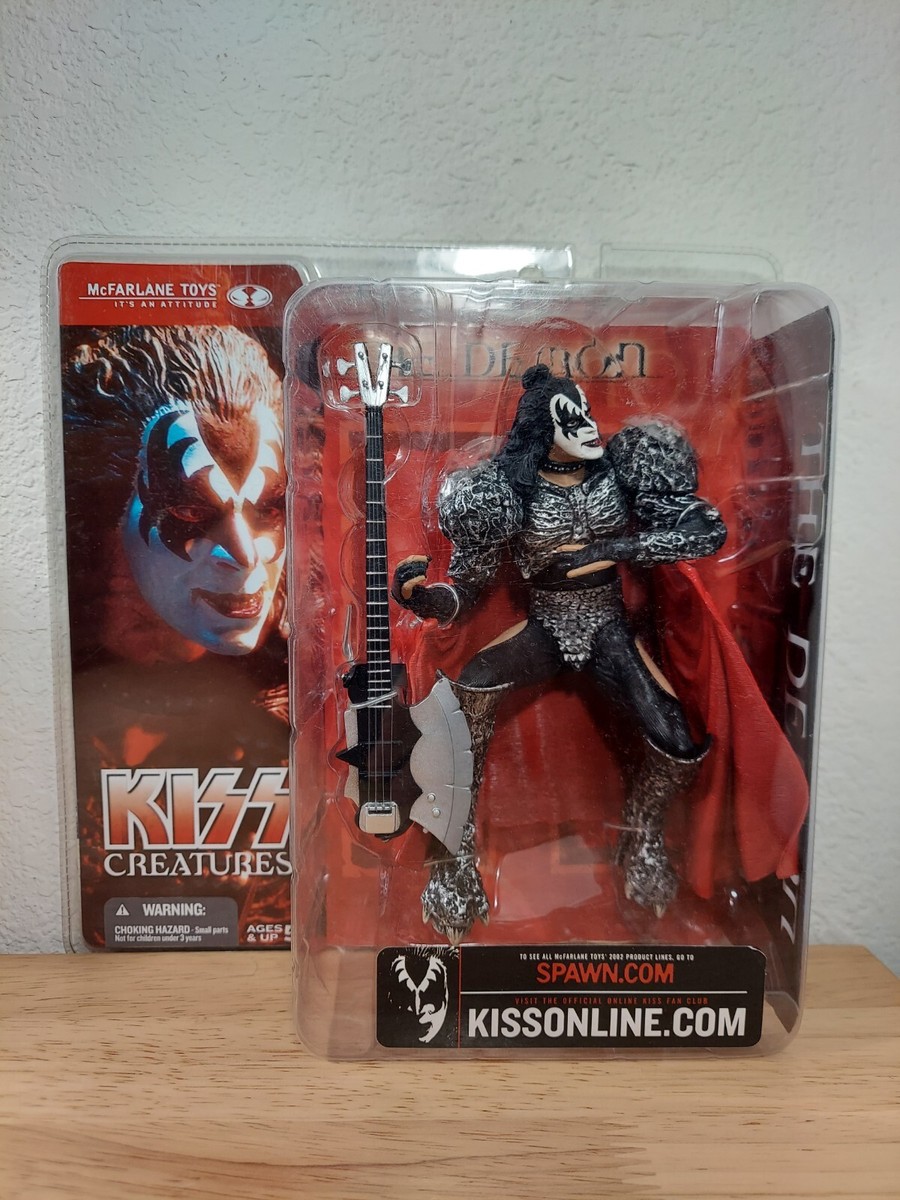 Mcfarlane Toys The Demon Gene Simmons Figure KISS Creatures 2002
