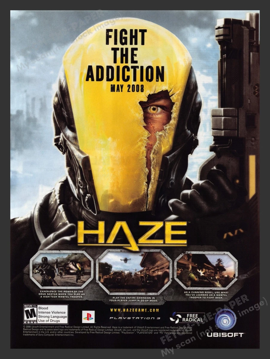2000s Haze Video Game Print Advertisement Ad 2008 eBay