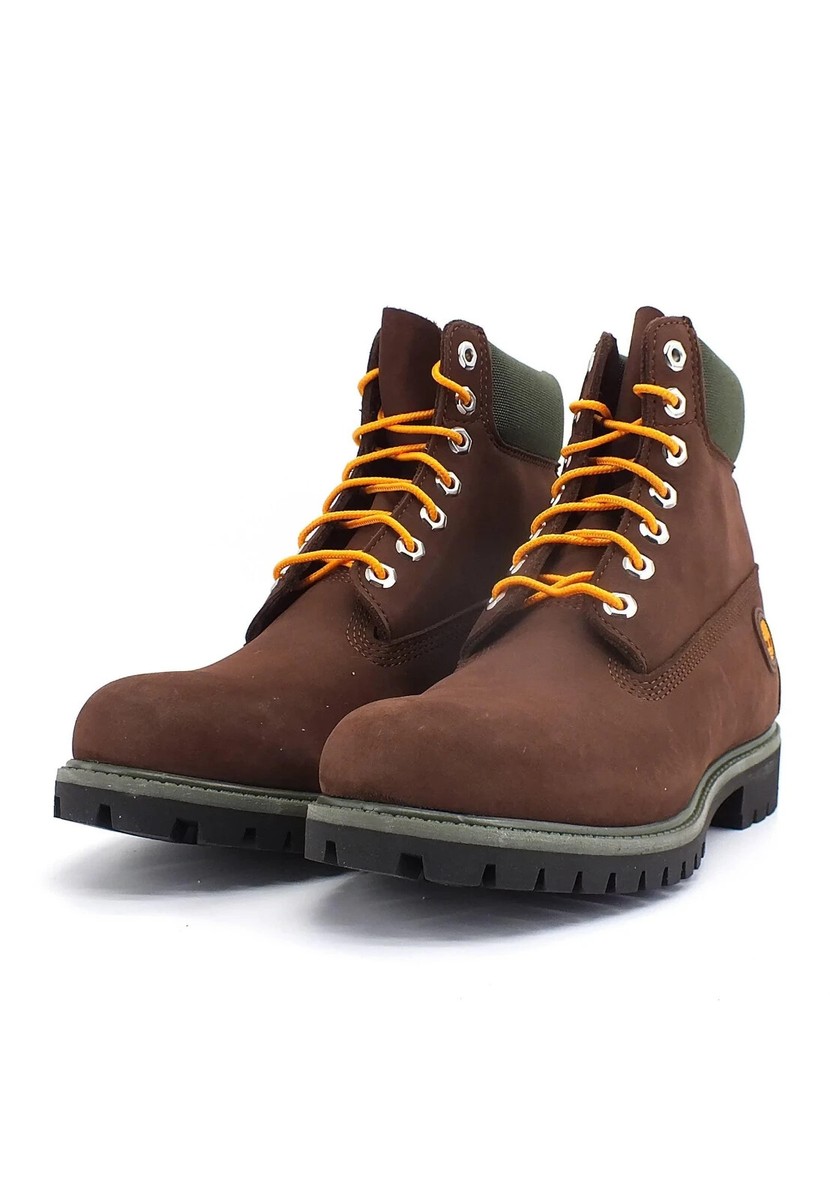 Timberland Premium TB0A2CX8931 Combat Boots Men's Dark Brown 6