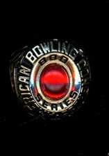 800 SET ABC 24K GOLD PLATED  SIZE 11 RING