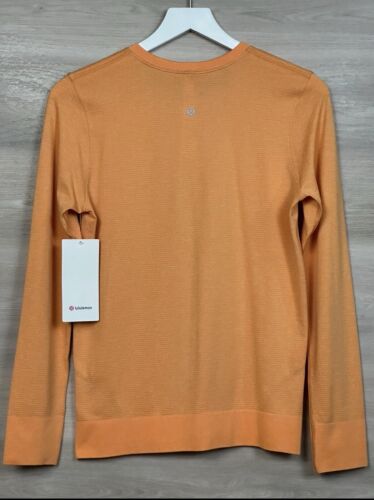 Lululemon Swiftly Relaxed Long Sleeve Size 10 Summer Glow Mango Dream 54671 - 第 2/5 張圖片