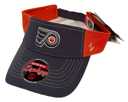 Zephyr NHL Philadelphia Flyers “Sporty” Adjustable Performance Visor BRAND NWT - Picture 1 of 5