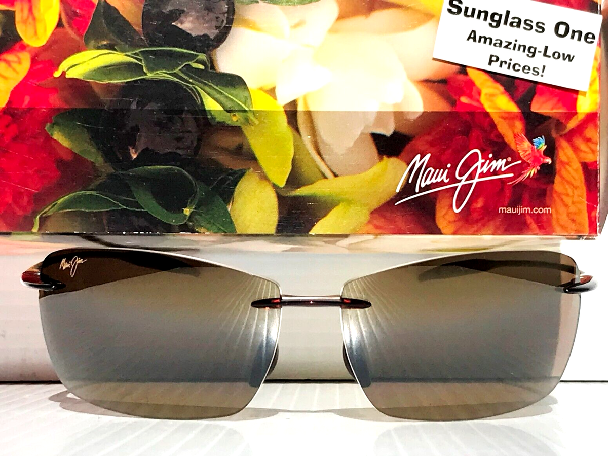 NEW Maui Jim LIGHTHOUSE Rootbeer POLARIZED HCL Bronze Sunglass