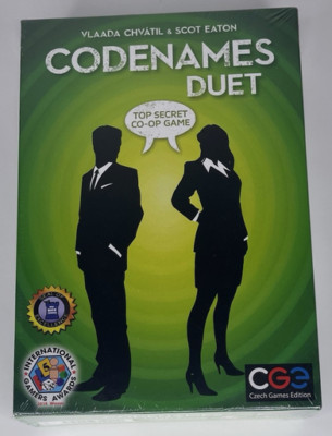 Codenames Duet Two Player Word Deduction Game by Czech Games NEW SEALED