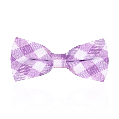 Fliege Herren Schleife kariert Schlips vorgebunden verstellbar Karo gemustert 2190₽