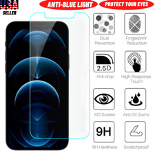 Anti Blue Light Glass Screen Eyes Protector for iPhone XR/XS MAX/XS/X 8 7 6