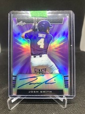 Josh Smith 2019 Leaf Metal Draft Baseball PURPLE AUTO SSP #d 20/25 RC #BA-JS2