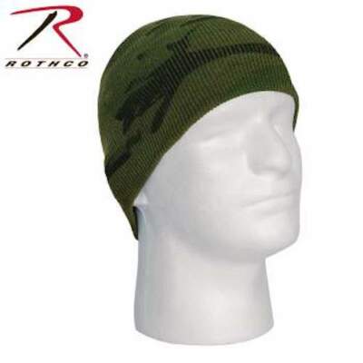 Woodland camo skull cap watch cap | eBay