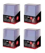 (40) Ultra Pro Super Thick 180pt Toploader Card Holders Jersey Memorabilia Patch