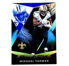 2021 PANINI BLACK FOOTBALL MICHAEL THOMAS /35 SP ~ #72 New Orleans Saints