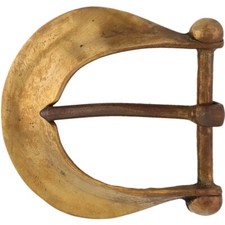 New Brass Hippie Minimalist Retro Boho Hippy Cool 70s NOS Vintage Belt Buckle