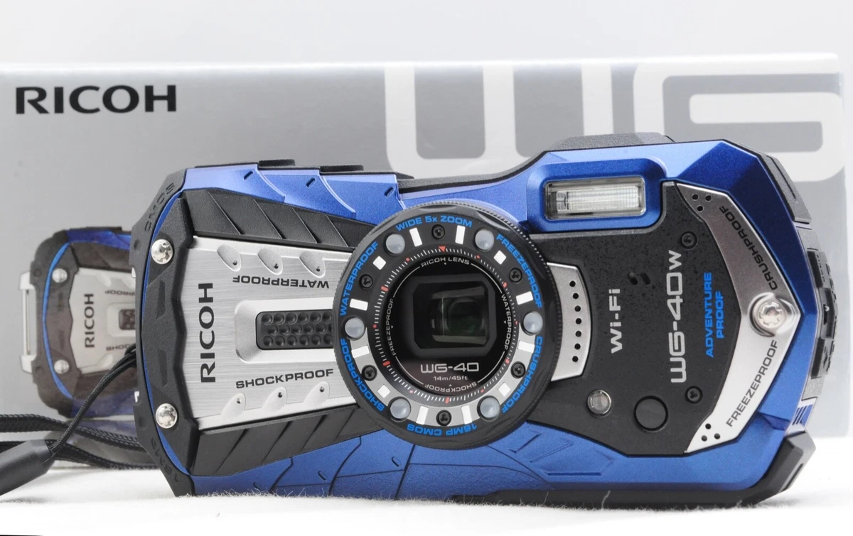 RICOH WG-40W BLUE-