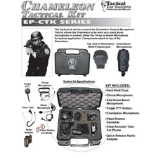 Tactical Ear Gadgets CHAMELEON Tactical Kit for Motorola XTS Two Way Radios