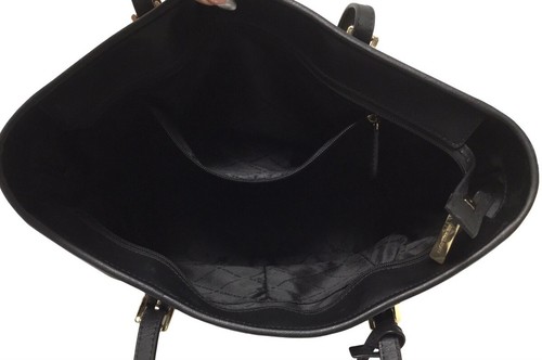 MICHAEL KORS JET SET TRAVEL LARGE SAFFIANO LEATHER TOP-ZIP TOTE BAG (EPJ026932) - Picture 6 of 9
