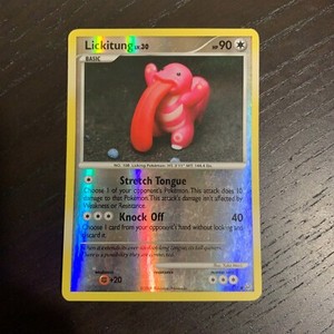 Pokemon Lickitung Reverse Holo Platinum 80/127 | eBay