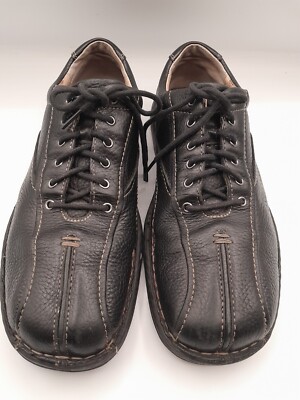 Clarks Men\'s Black Pebble Leather Lace‎ Up Shoes Size 11 M Oxfords 75052 Clarks | Shoes | Clarks Mens Black Pebble Leather Lace Up  main image 2