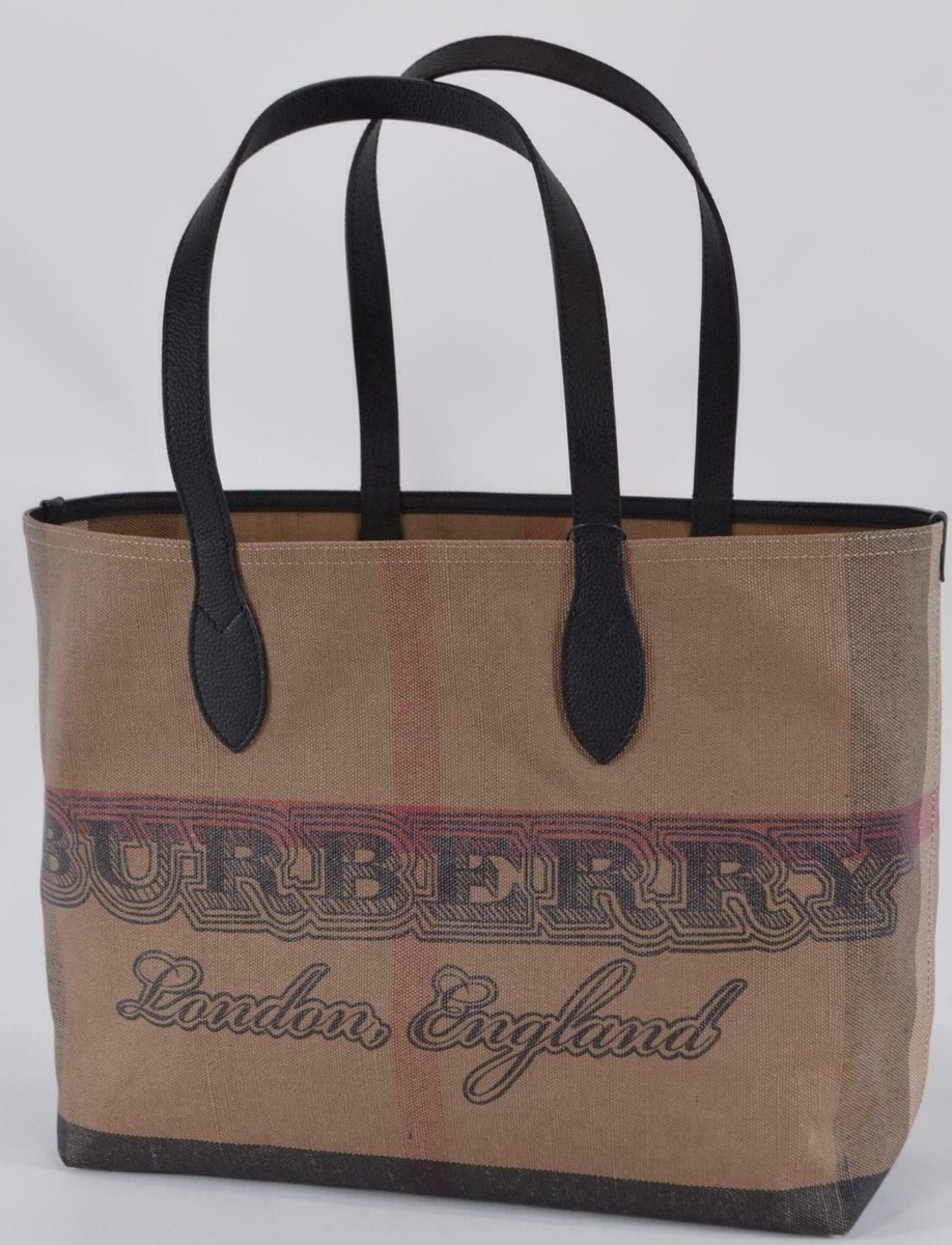トートバッグ Burberry Printed Canvas Shopping Bag s-l1200.jpg