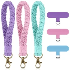 Mabor 3 Pcs Phone Wrist Strap, Cell Phone Lanyard Bracelet with Phone Tether ...