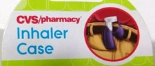 CVS Inhaler Case Universal Size, Attach to Belt Loop or Bag -