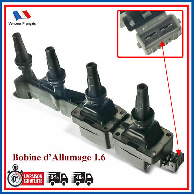 Globalautoparts Bobina de encendido para Xsara, para Expert, 206 307 406 407 607 806 807 C4 C5 C8, 597075, 597098, 94632641, 9463264180, 9634131380, 96341314, 9634131480, 9634131490, 96632641
