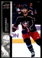 2021-22 UPPER DECK VARIANTE FRANCAISE SEAN KURALY COLUMBUS BLUE JACKETS #553