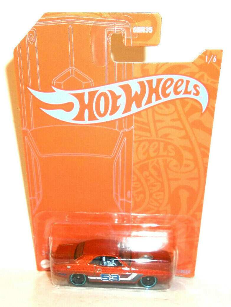 2021 HOT WHEELS 1:64 HW ORANGE AND BLUE 1/6 ORANGE '70 DODGE