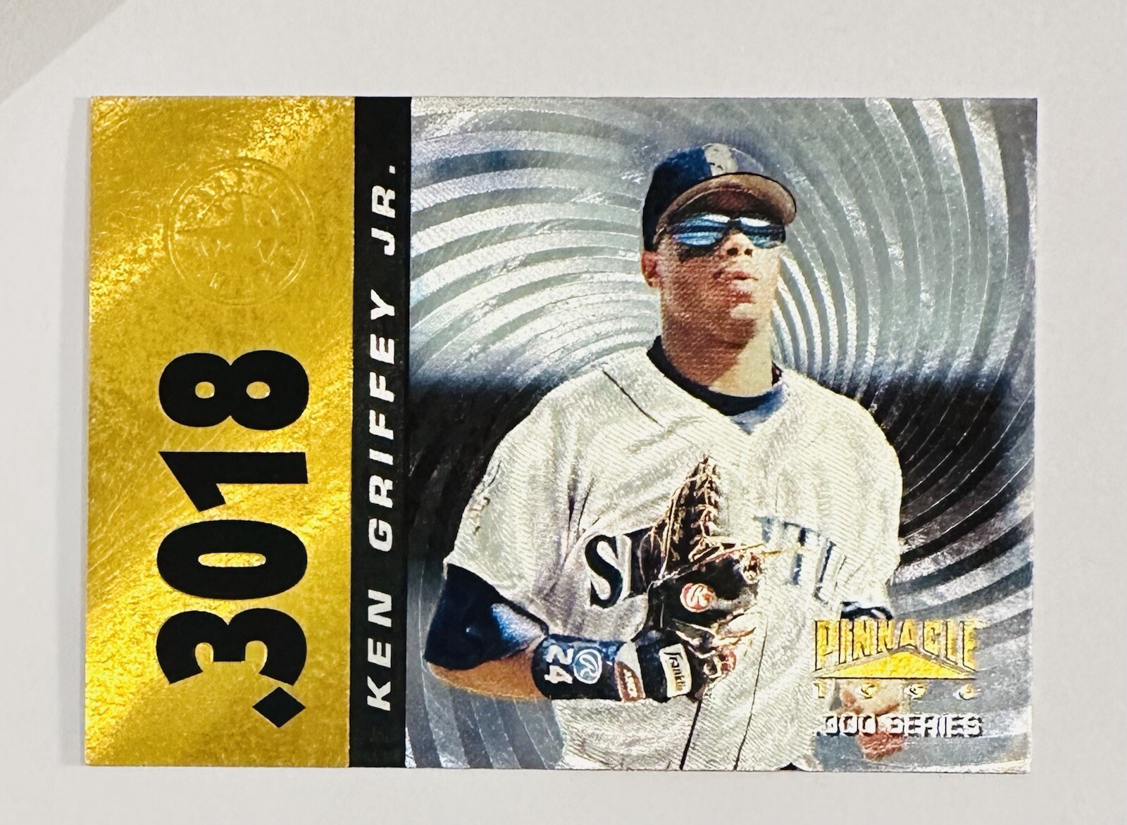 Ken Griffey 1996 Pinnacle Starburst 300 Series Insert Sharp SP HOF