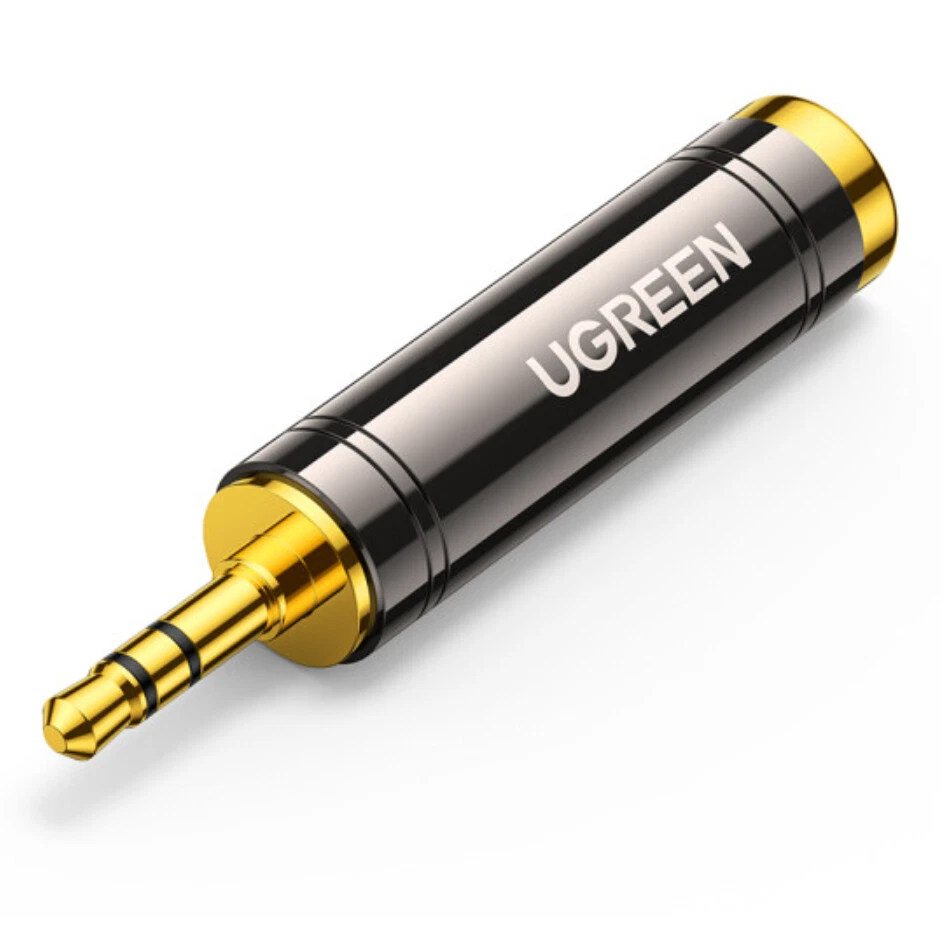 Adaptador de cable de audio para auriculares de 6,5 mm a 3,5 mm de 6,5 mm a RCA 2,5 mm a 3,5 mm 1 pieza Foto 3 de 4