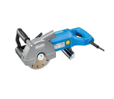 Baier Diamant-Mauernutfräse BDN 463/4 mit 4 Diamantscheiben im Koffer, neu