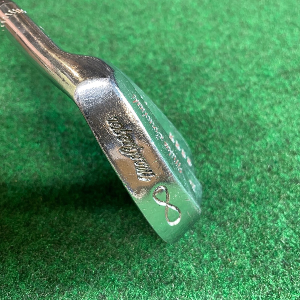 MacGregor Mike Souchak 684 8-iron True Temper steel shaft Leather