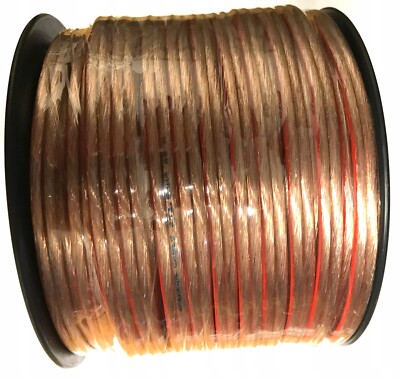 100m CCA-Lautsprecherkabel 2x0,75mm² Boxenkabel neu ovp
